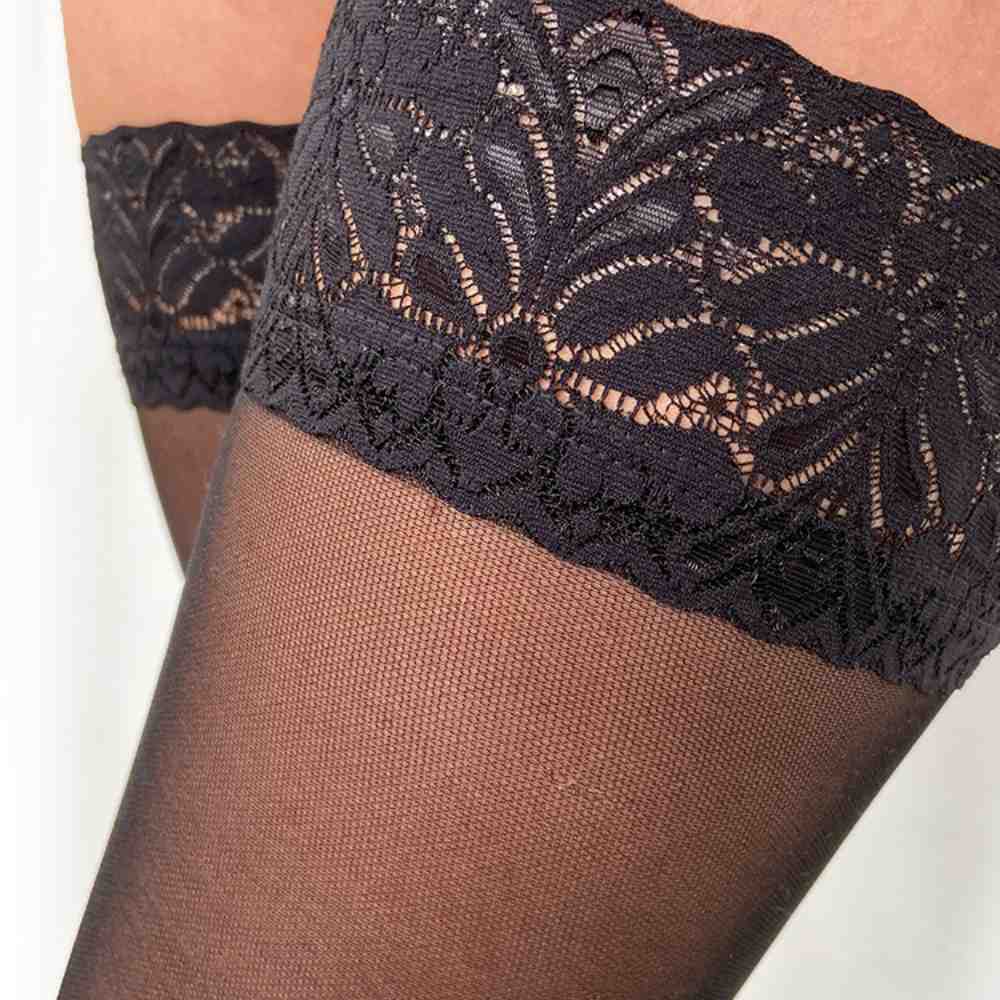 *NEU* Premium Oberschenkel-Stützstrümpfe Nylon